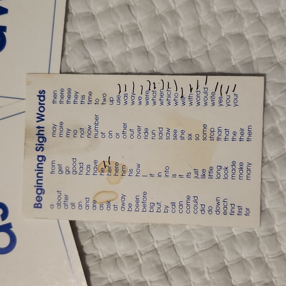 Sight word flashcards - Picture 3 of 4
